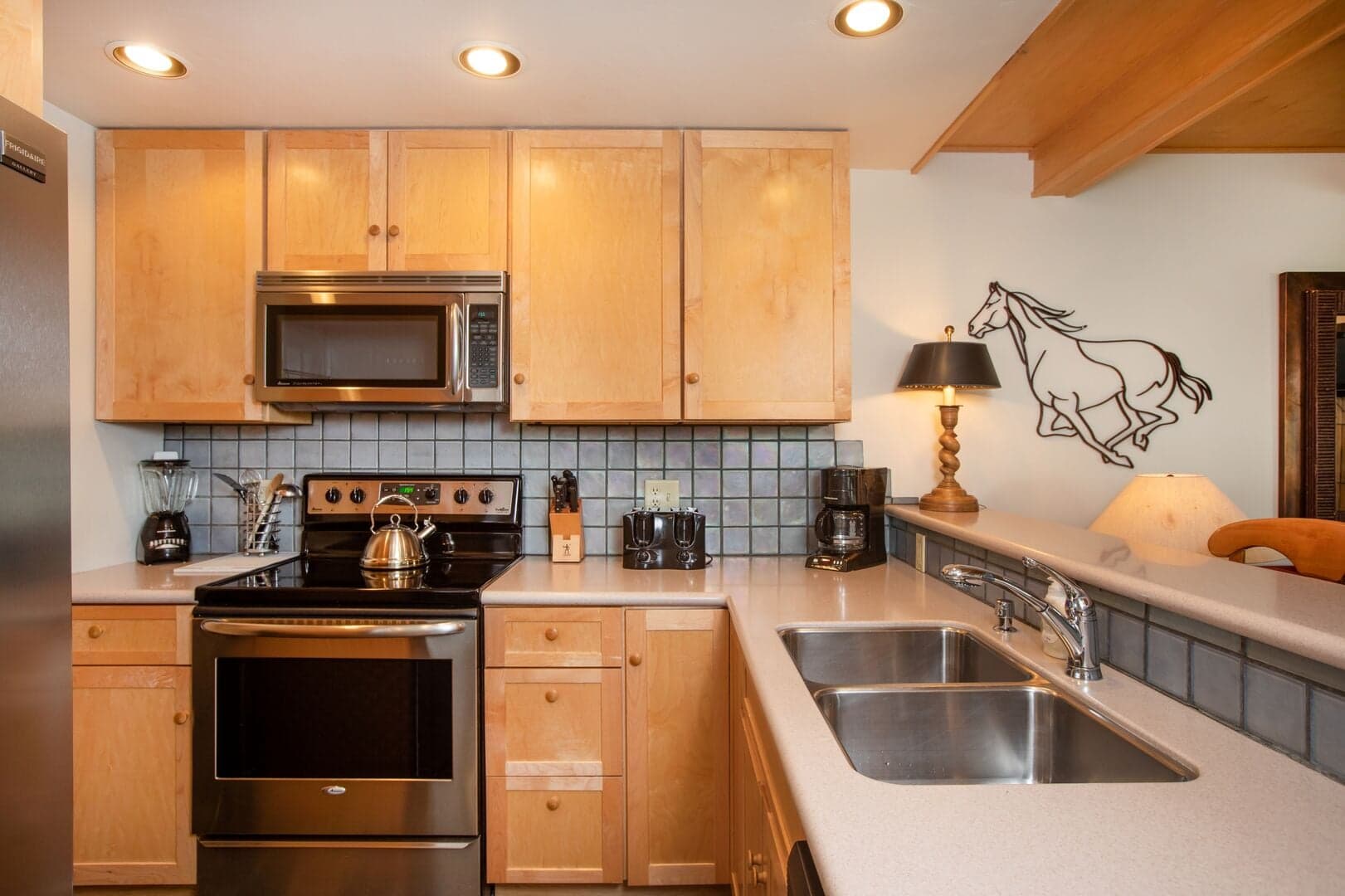 Fully Stocked Kitchen