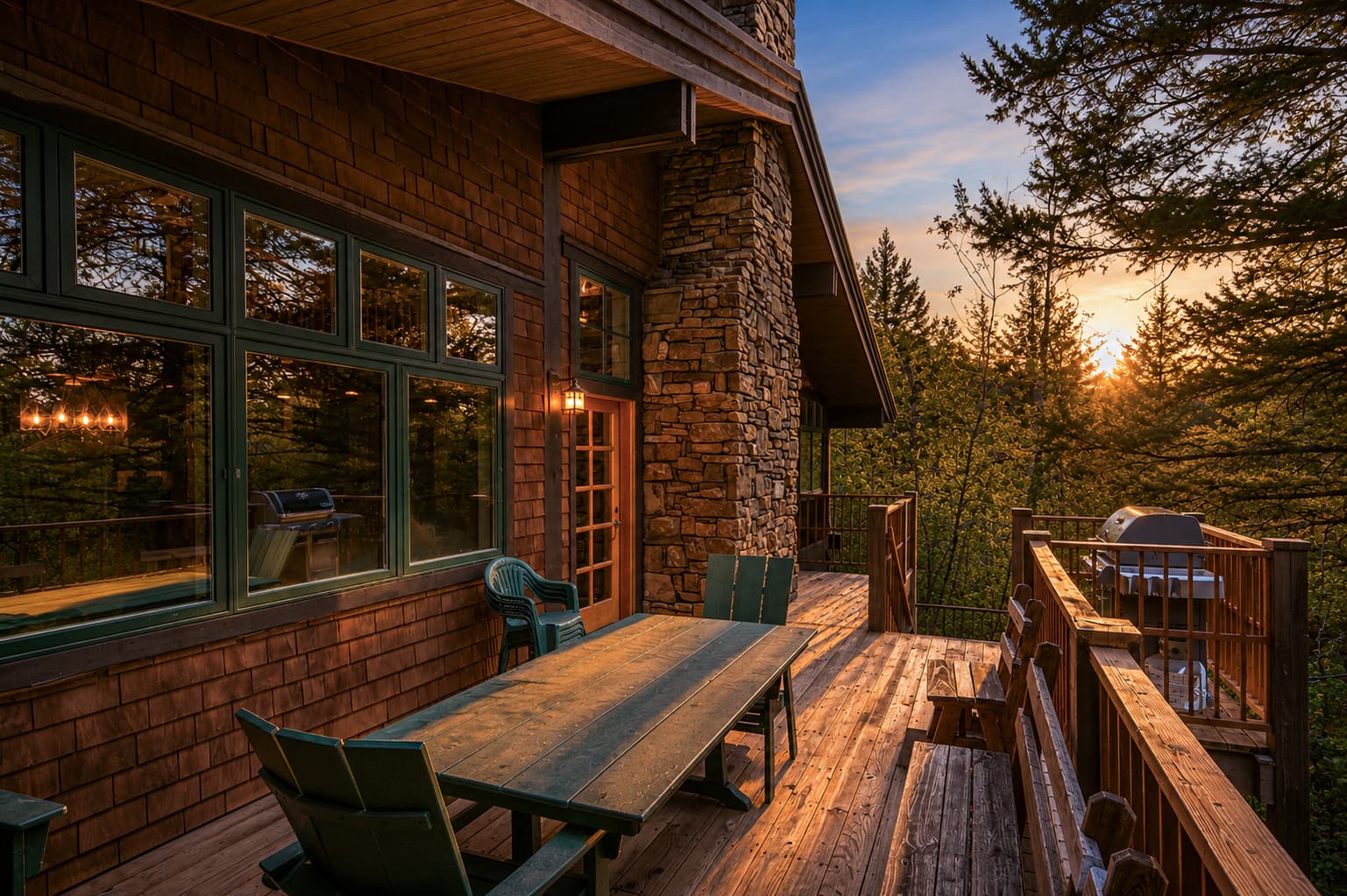 Upper Deck Off Living Room
