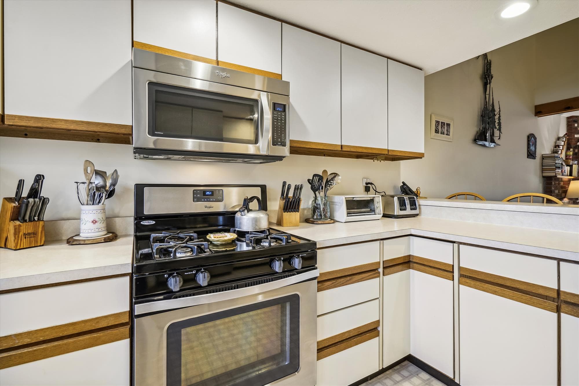 Cook some great meals in this kitchen.