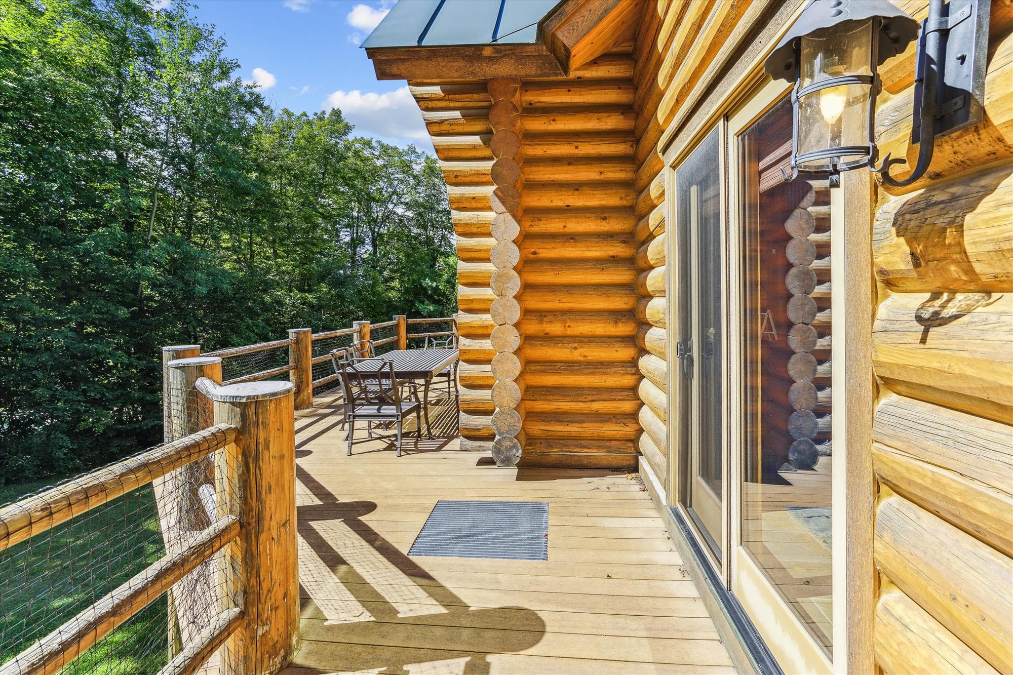 Lots of room on the deck.