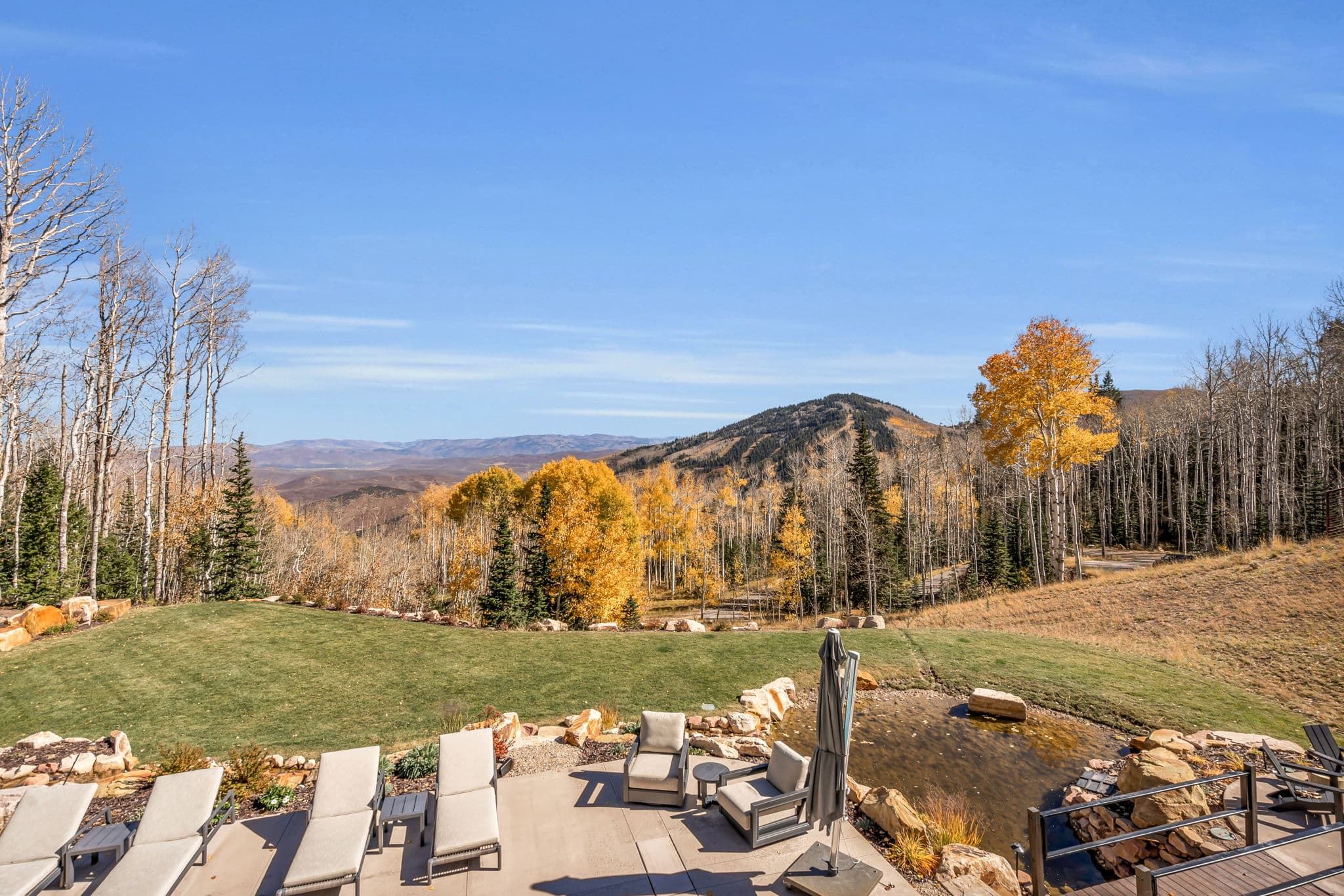 View of the Mountains from our Luxury Park City Vacation Rental