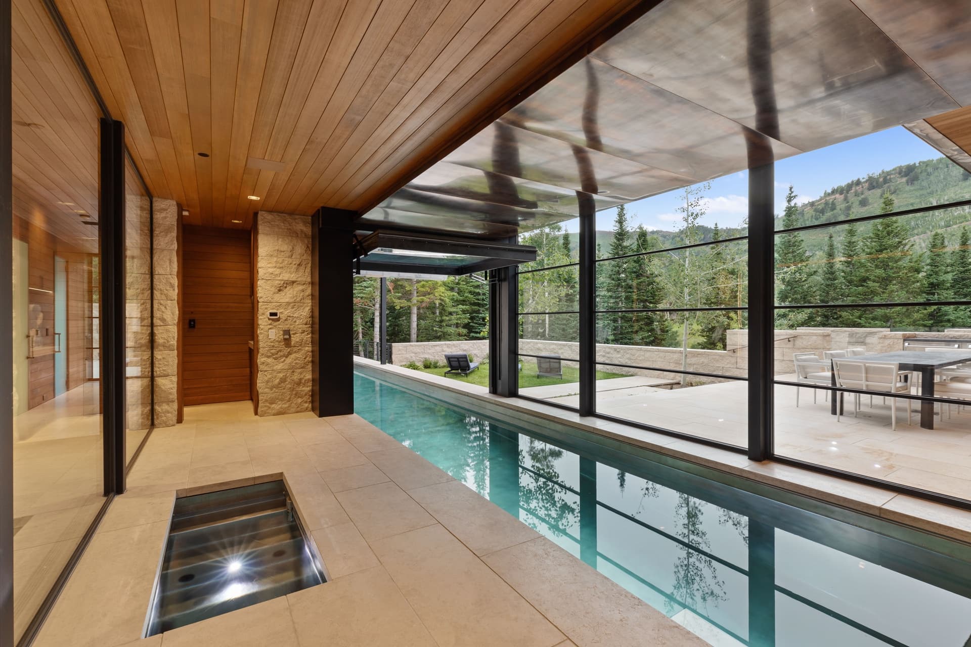 Indoor Pool Just Across from the Fitness Suite.
