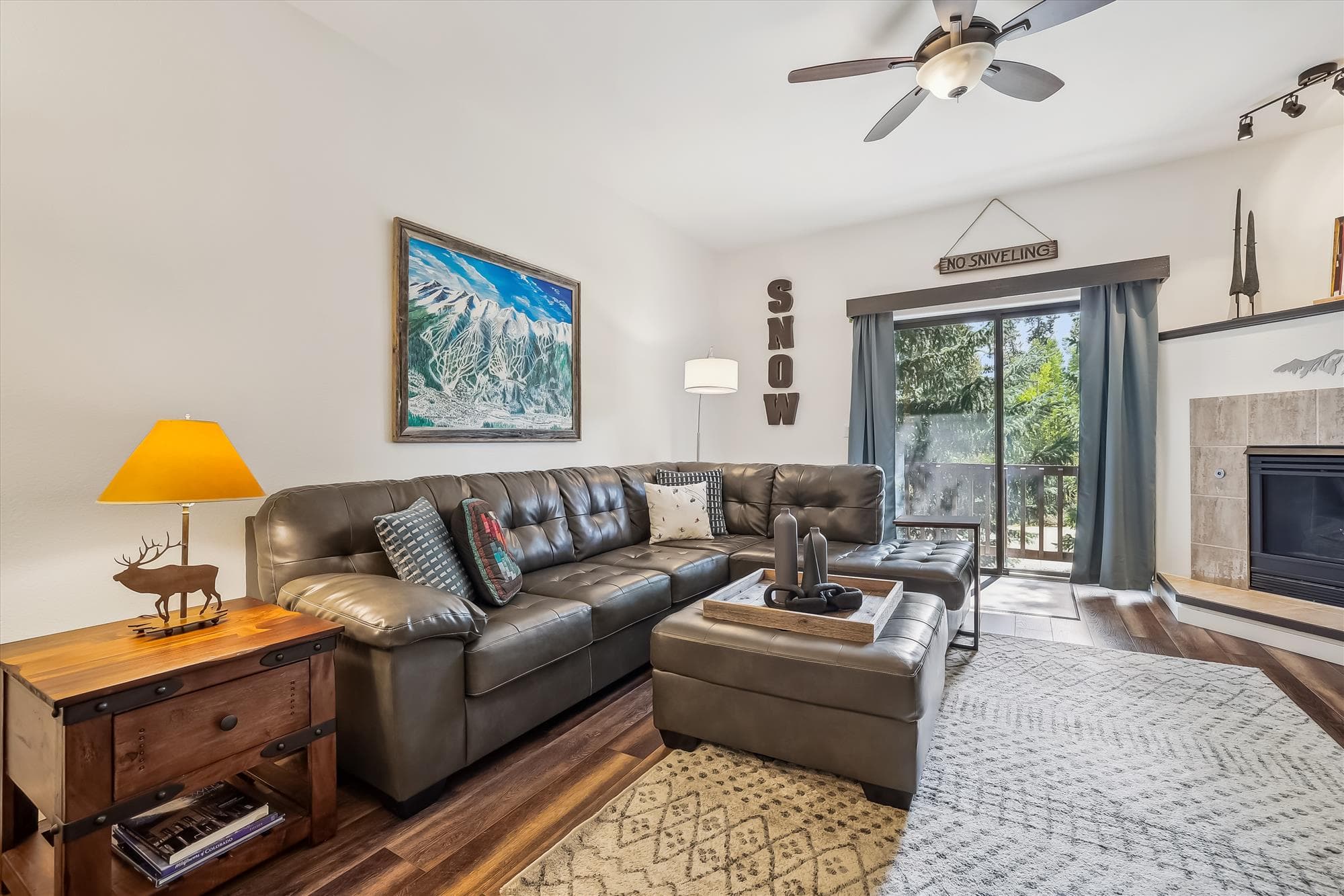 Downstairs Living Area, Above it All, Breckenridge Vacation Rental