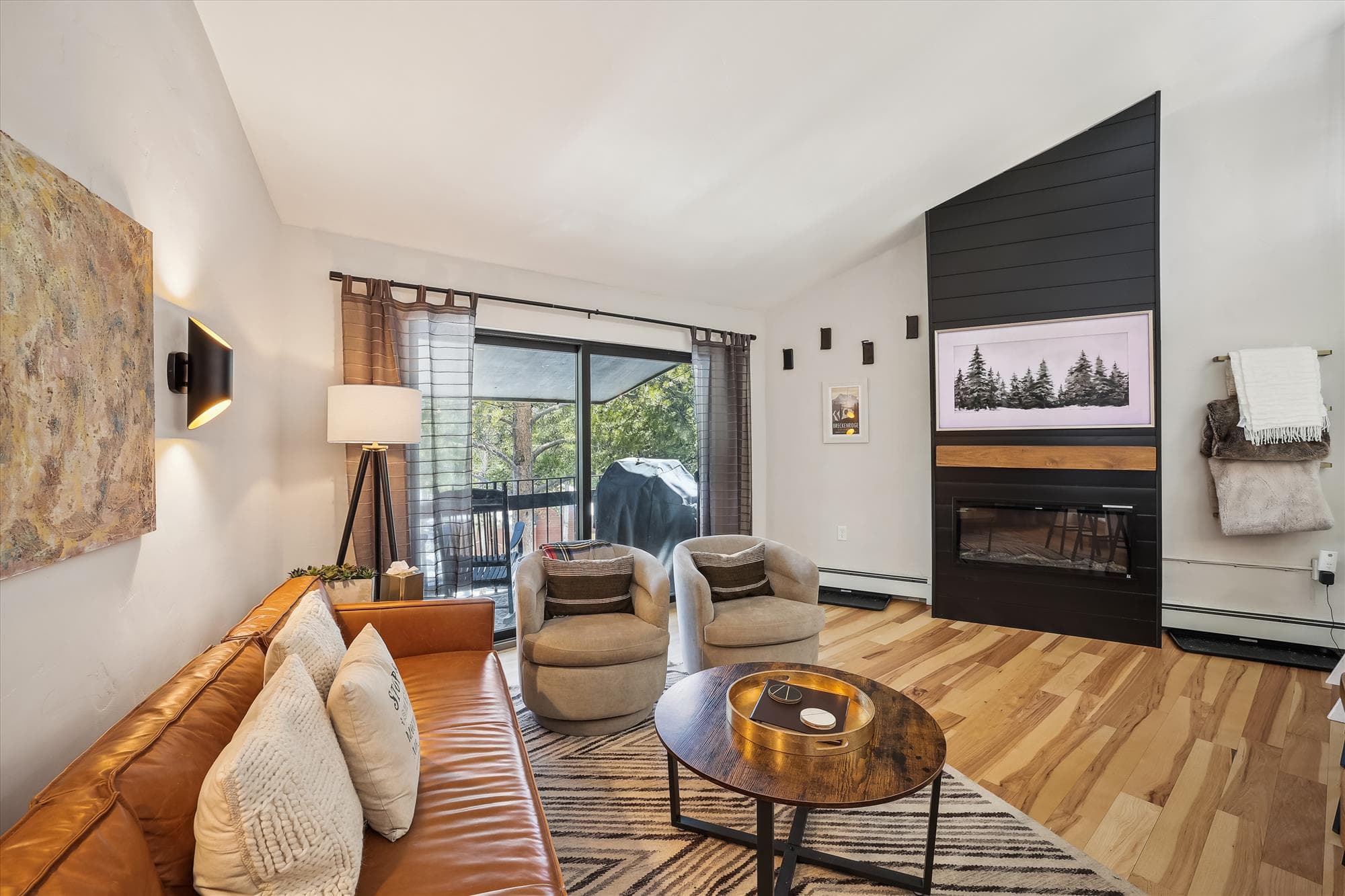 Living Room - Gold Camp 54 - Breckenridge Vacation Rental