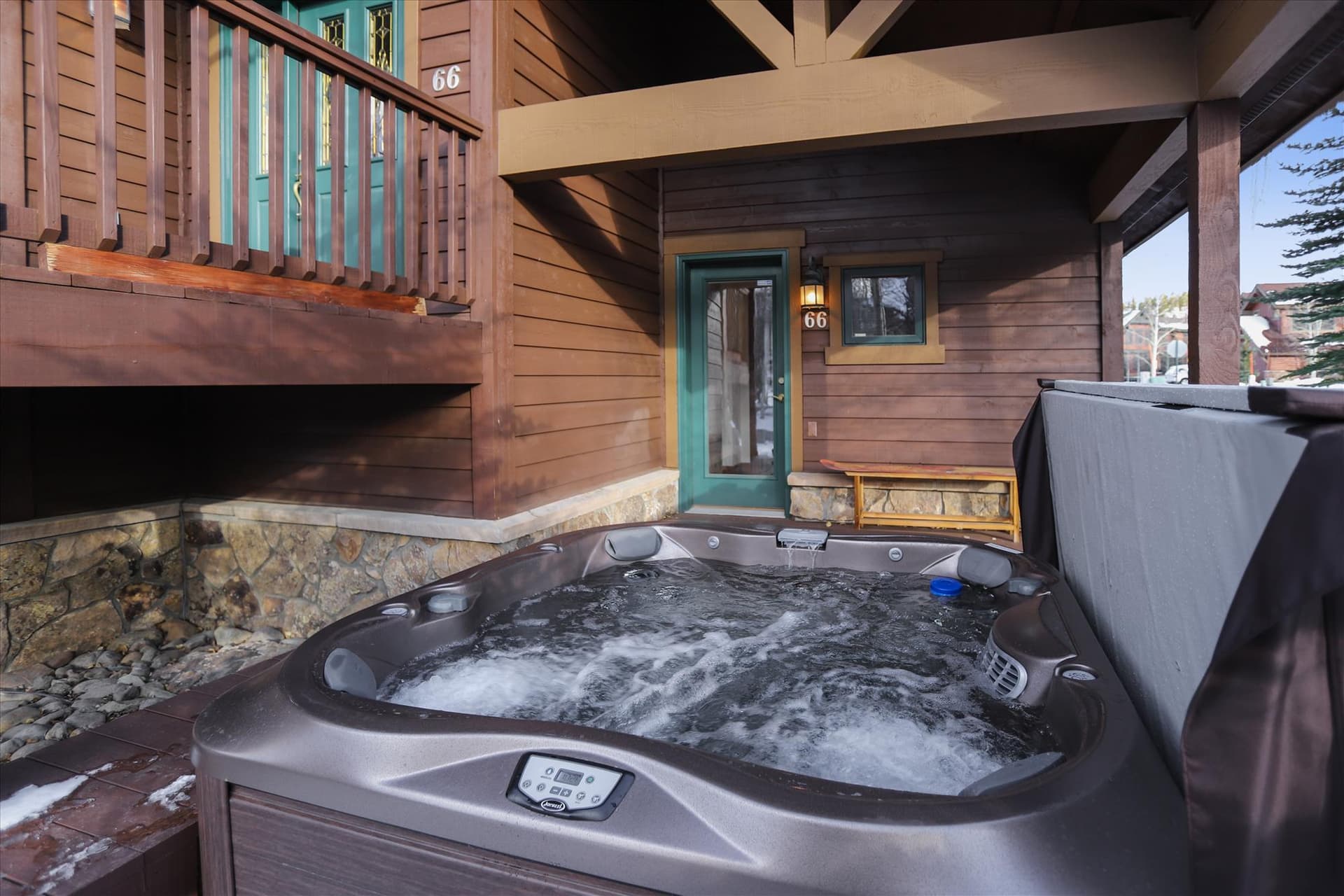Hot Tub - Highland Greens 66 - Breckenridge Vacation Rental