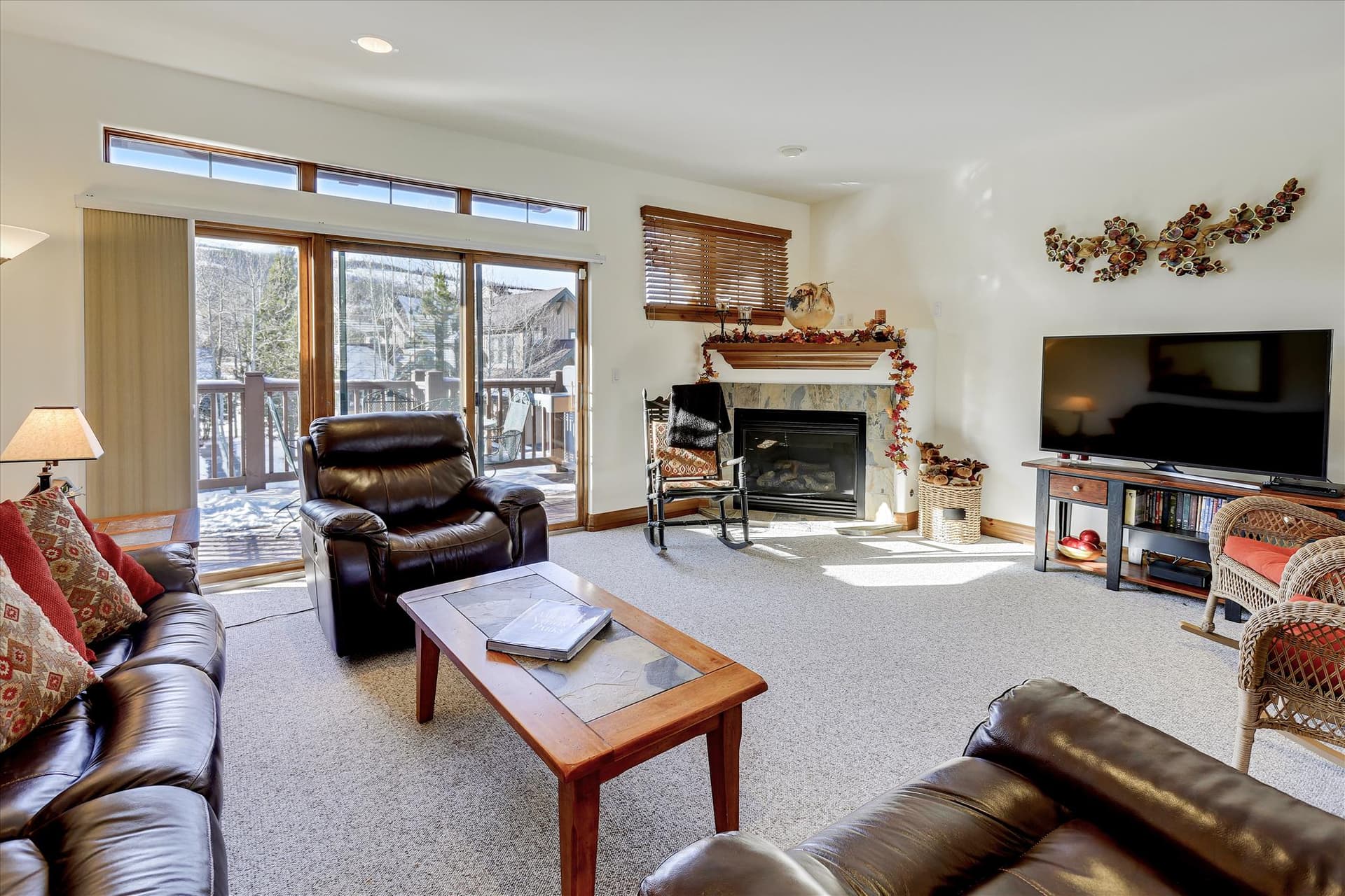 Living Room - Highland Greens 66 - Breckenridge Vacation Rental