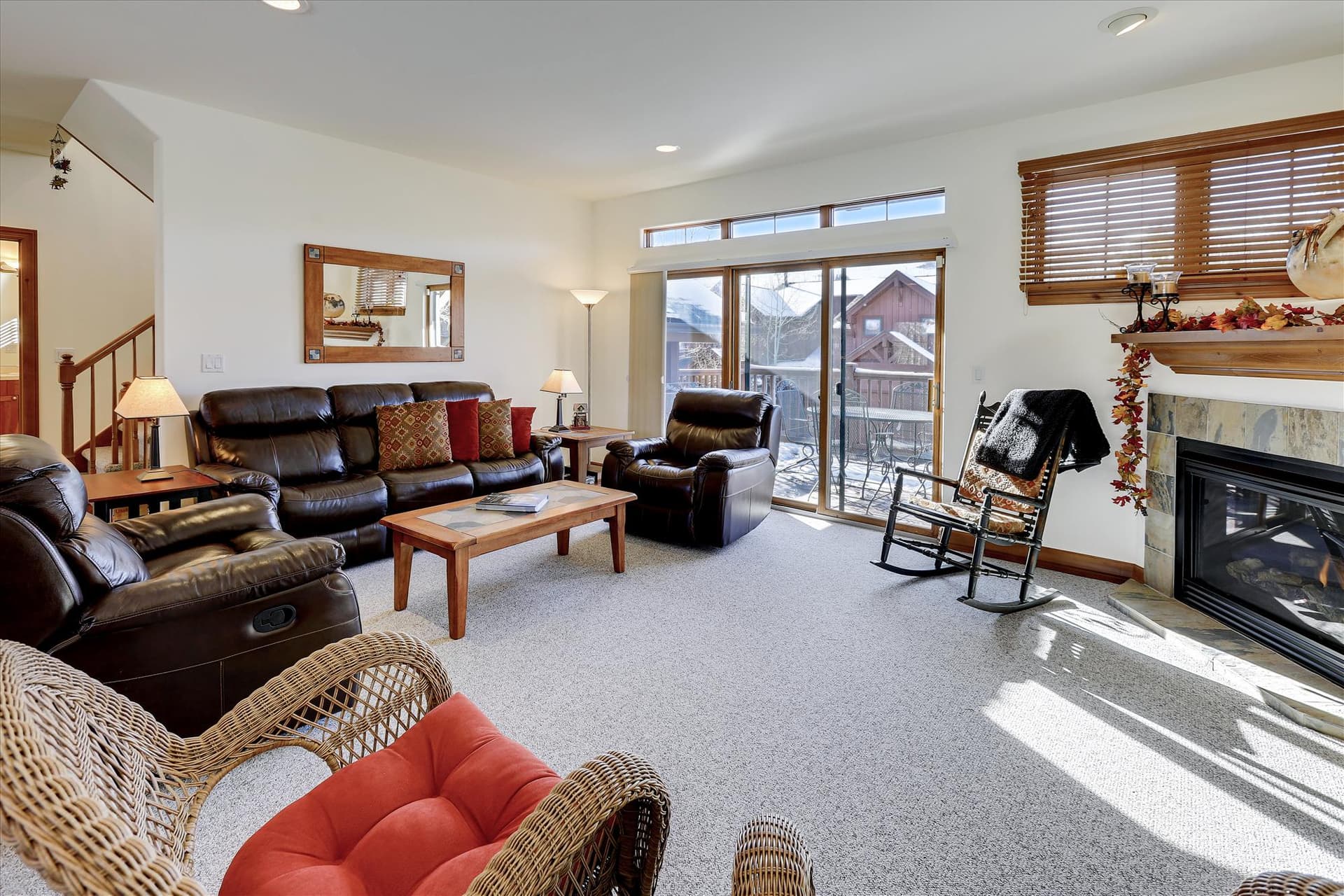 Living Room - Highland Greens 66 - Breckenridge Vacation Rental -