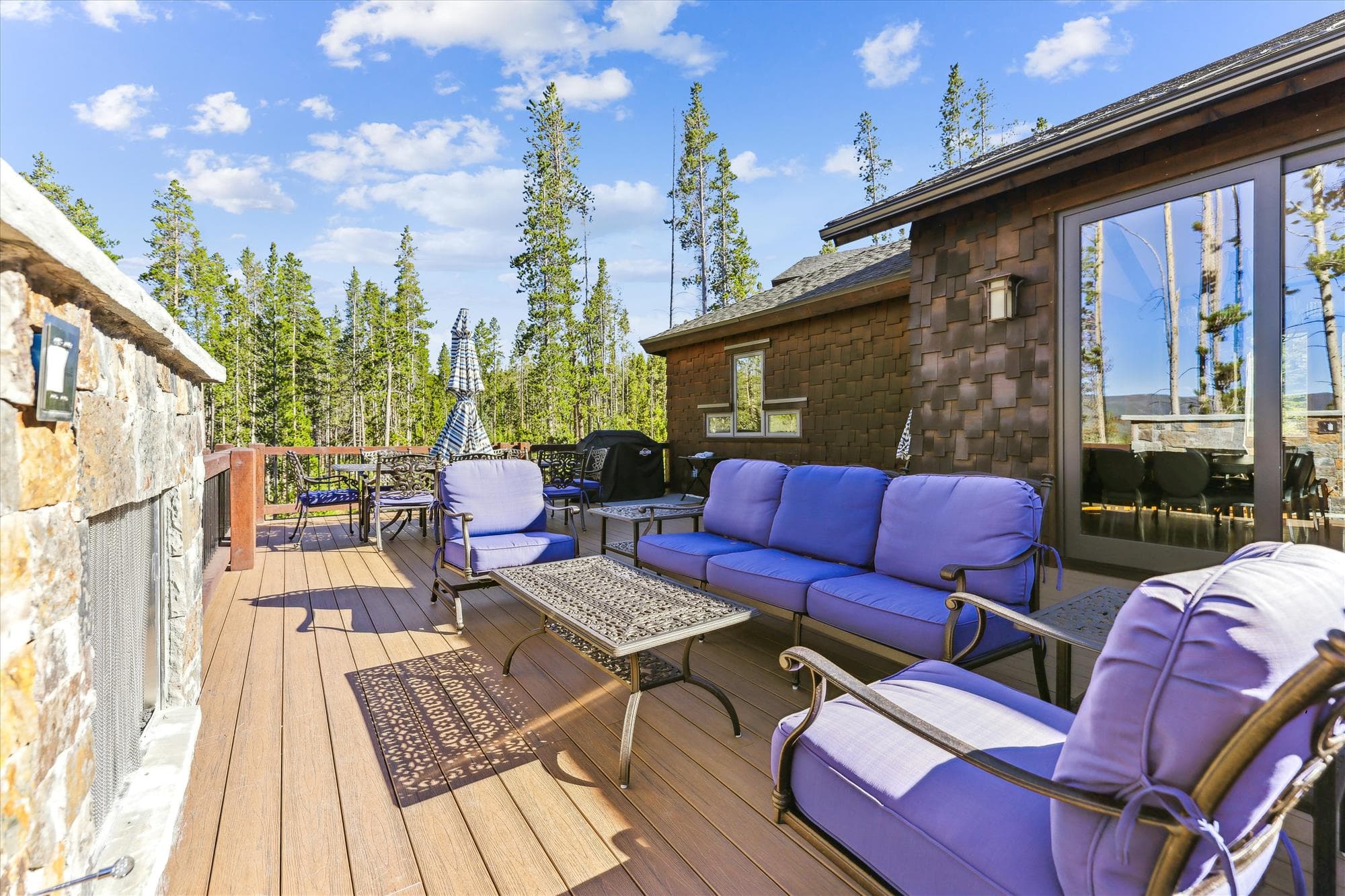 Deck/Patio - Highlands Hideaway - Breckenridge Vacation Rental