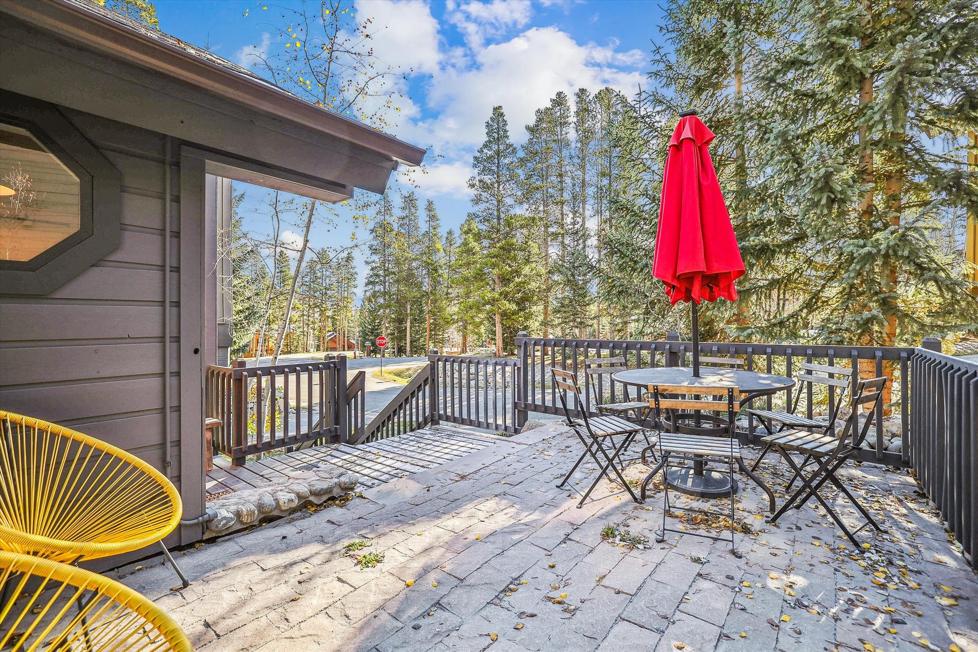 Patio - Park Forest Chalet - Breckenridge Vacation Rental