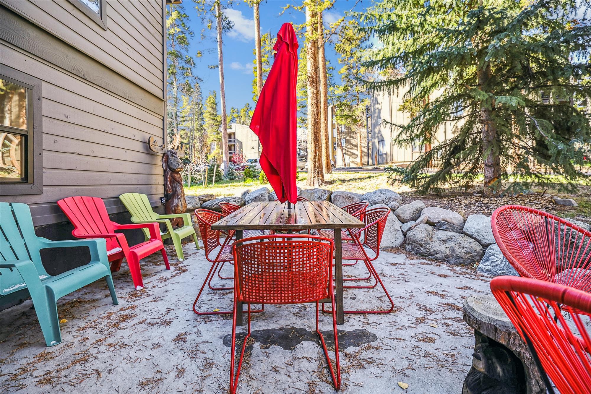 Patio - Park Forest Chalet - Breckenridge Vacation Rental