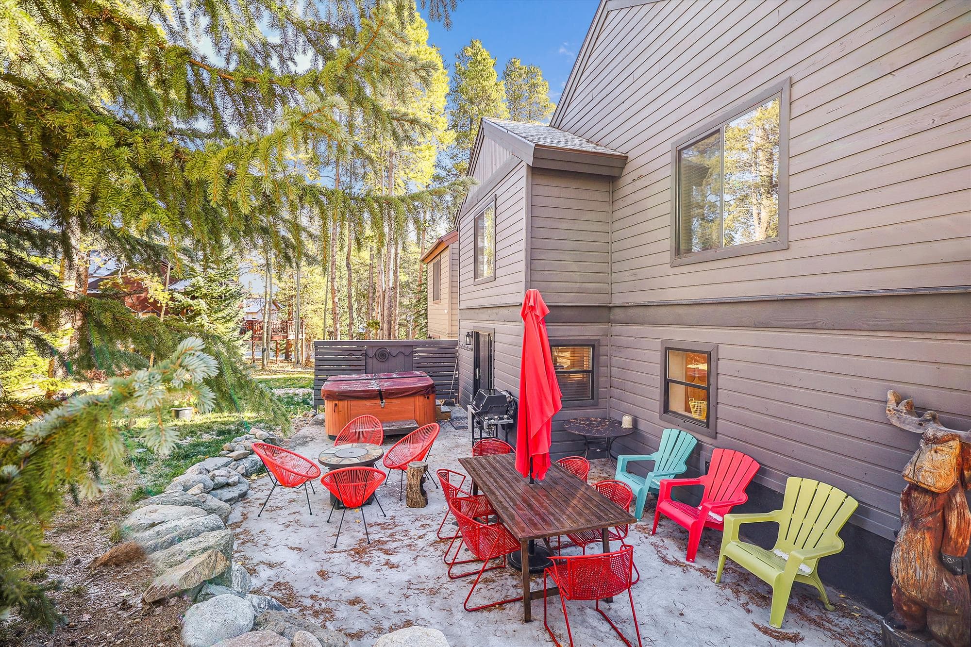 Patio - Park Forest Chalet - Breckenridge Vacation Rental