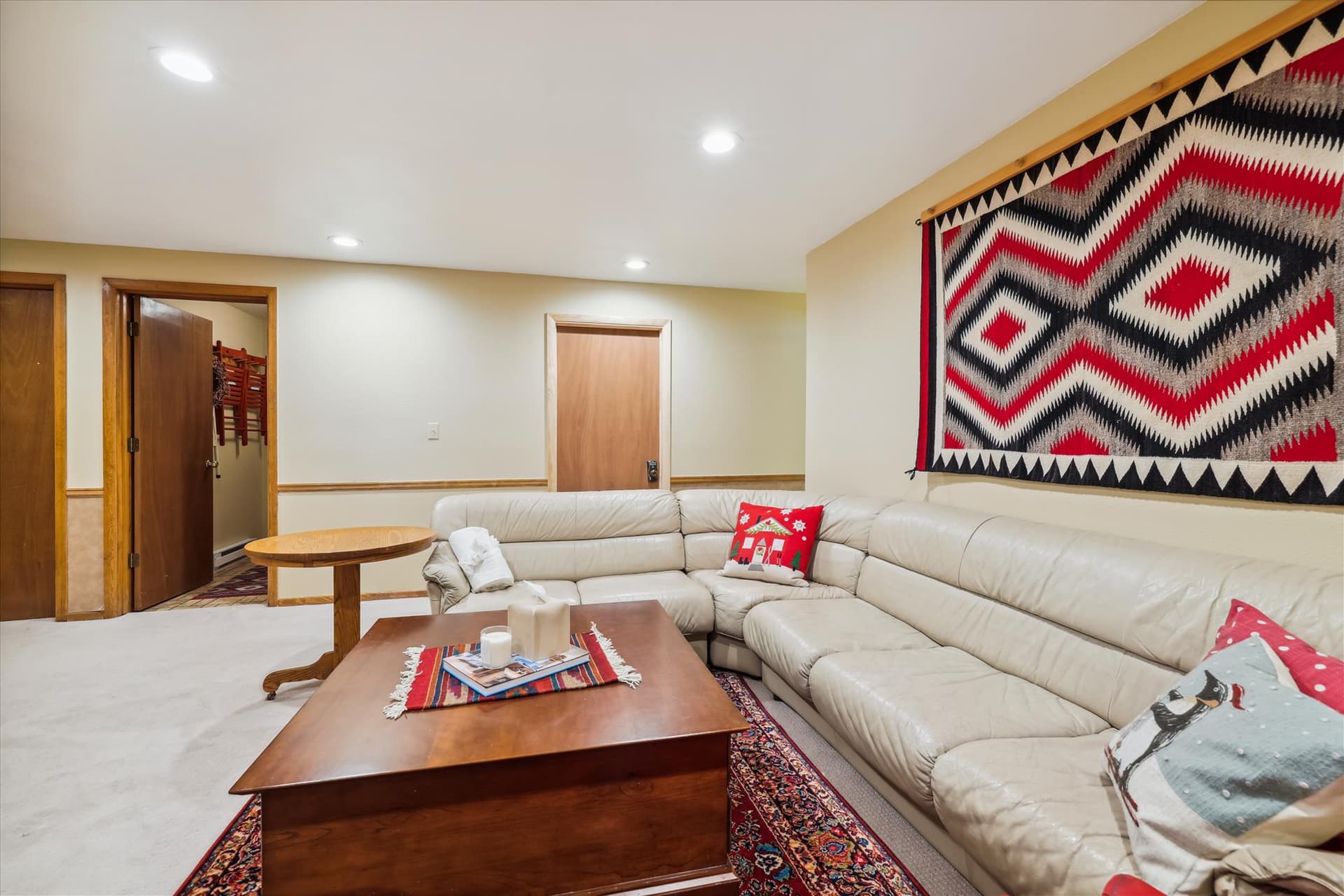 Living Area - Peak One 107 - Frisco Vacation Rental