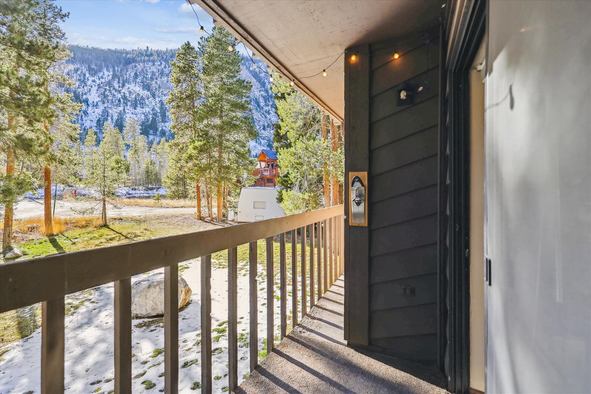 Balcony - Peak One 107 - Frisco Vacation Rental