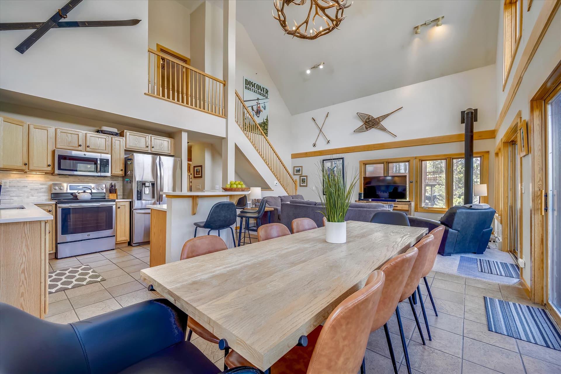 Dining Area - Powder Moose Villa - Breckenridge Vacation Rental