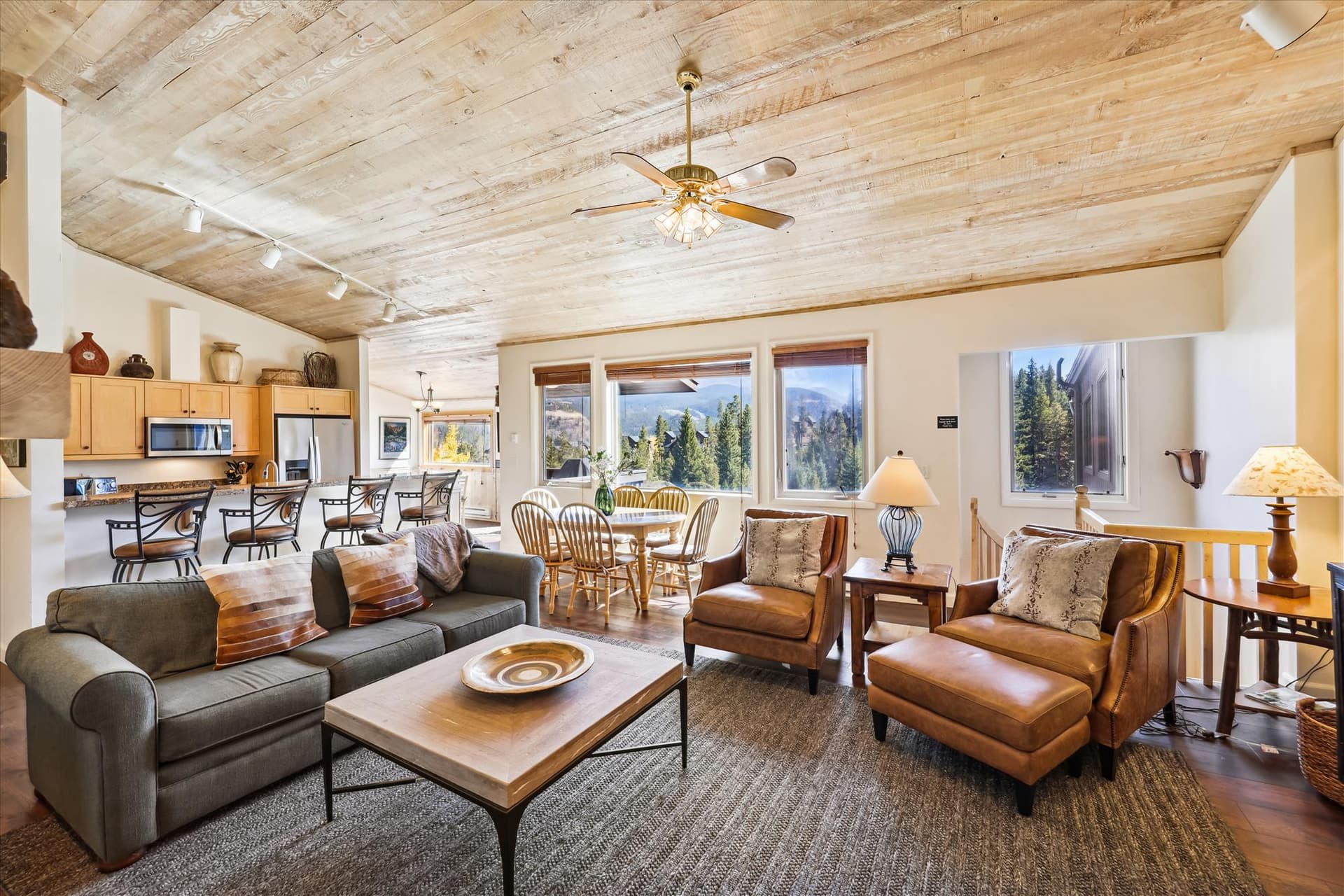 Living Room, Snowflake Lookout, Breckenridge Vacation Rental