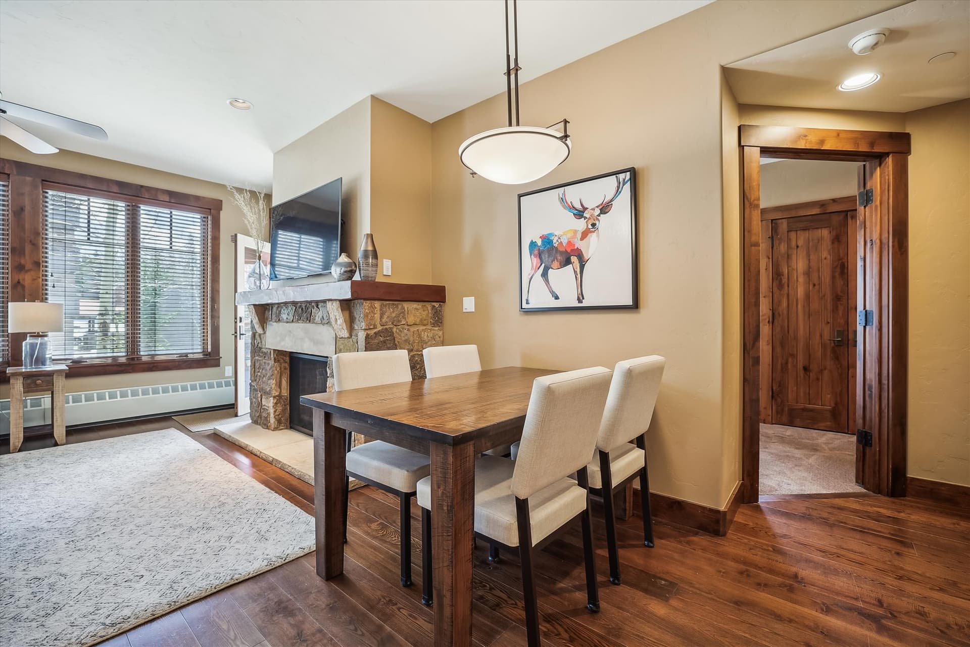Dining Area, Water House on Main 5104, Breckenridge Vacation Rental