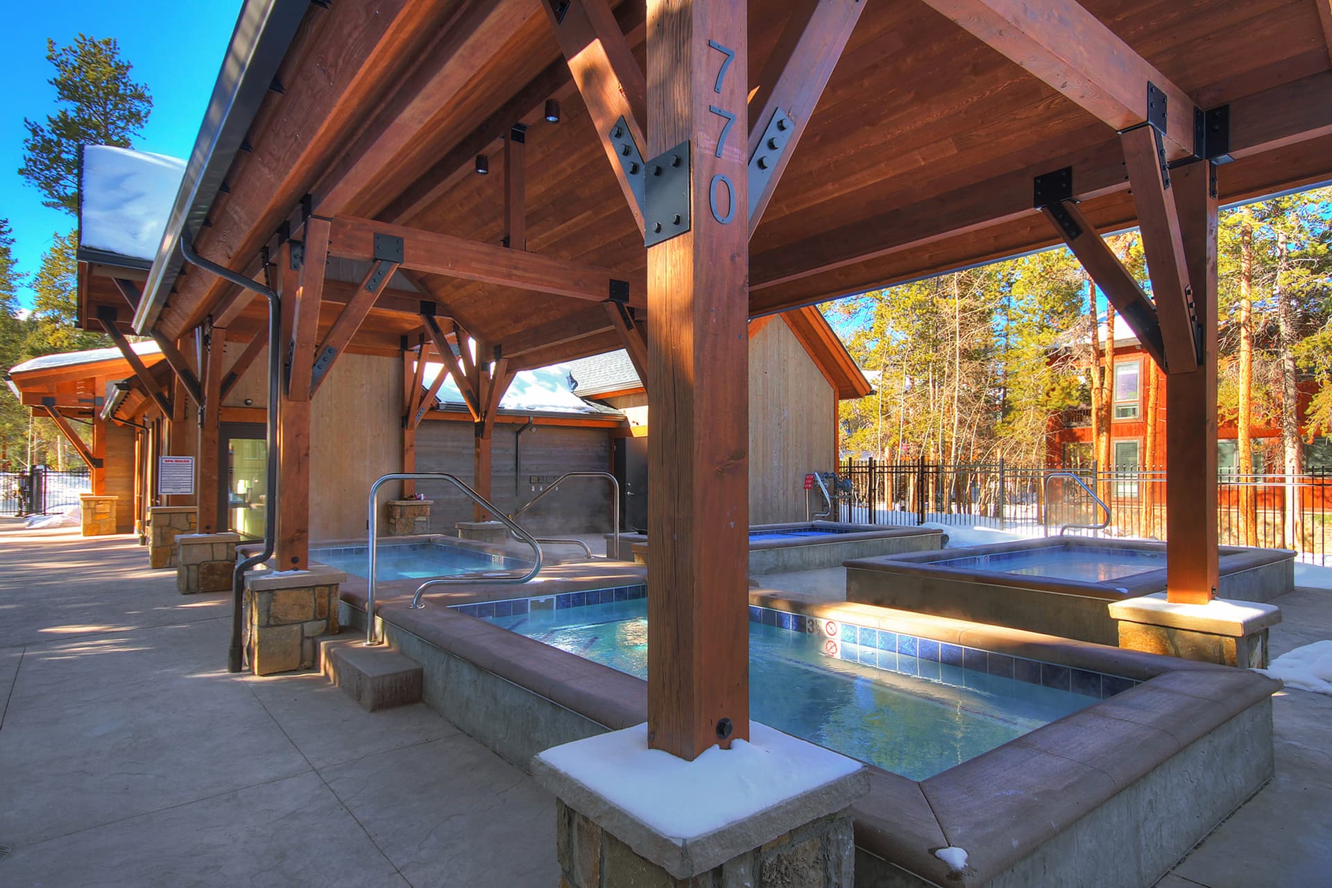 Columbine Pool - Mountainwood 301 - Breckenridge Vacation Rental