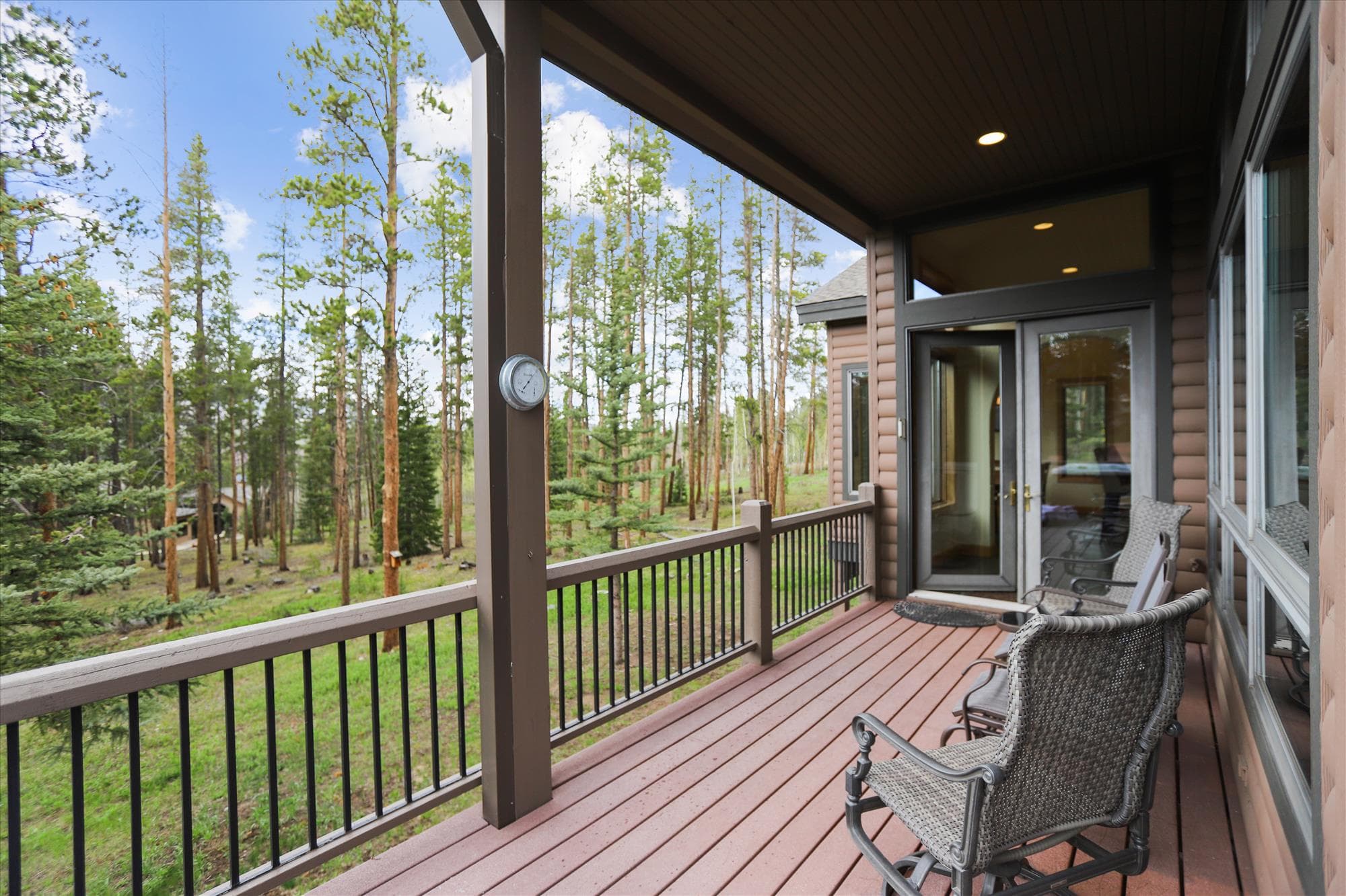 Deck - Evergreen Lodge - Breckenridge Vacation Rental