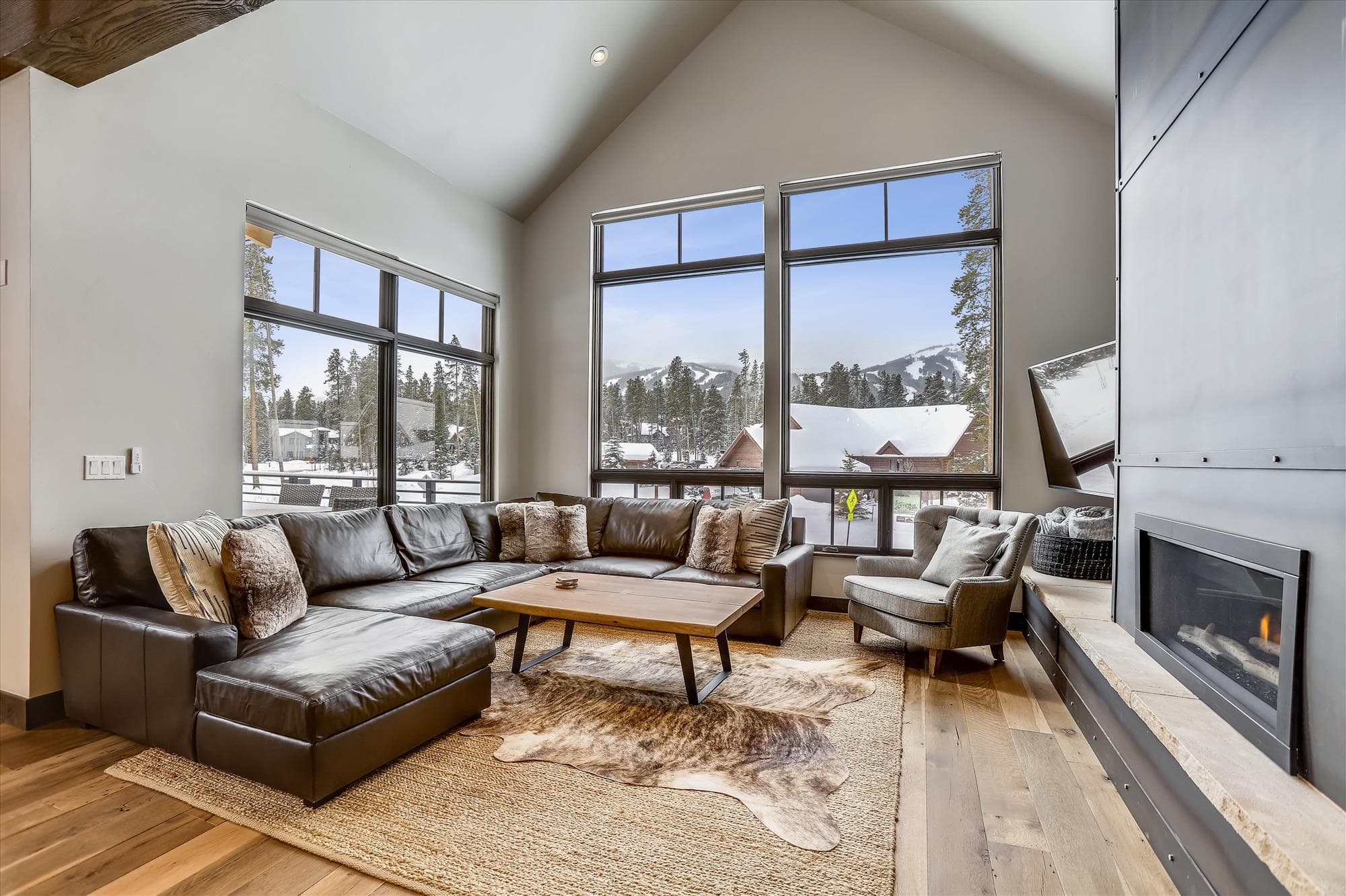 Living Area - Five Peaks - Breckenridge Vacation Rental