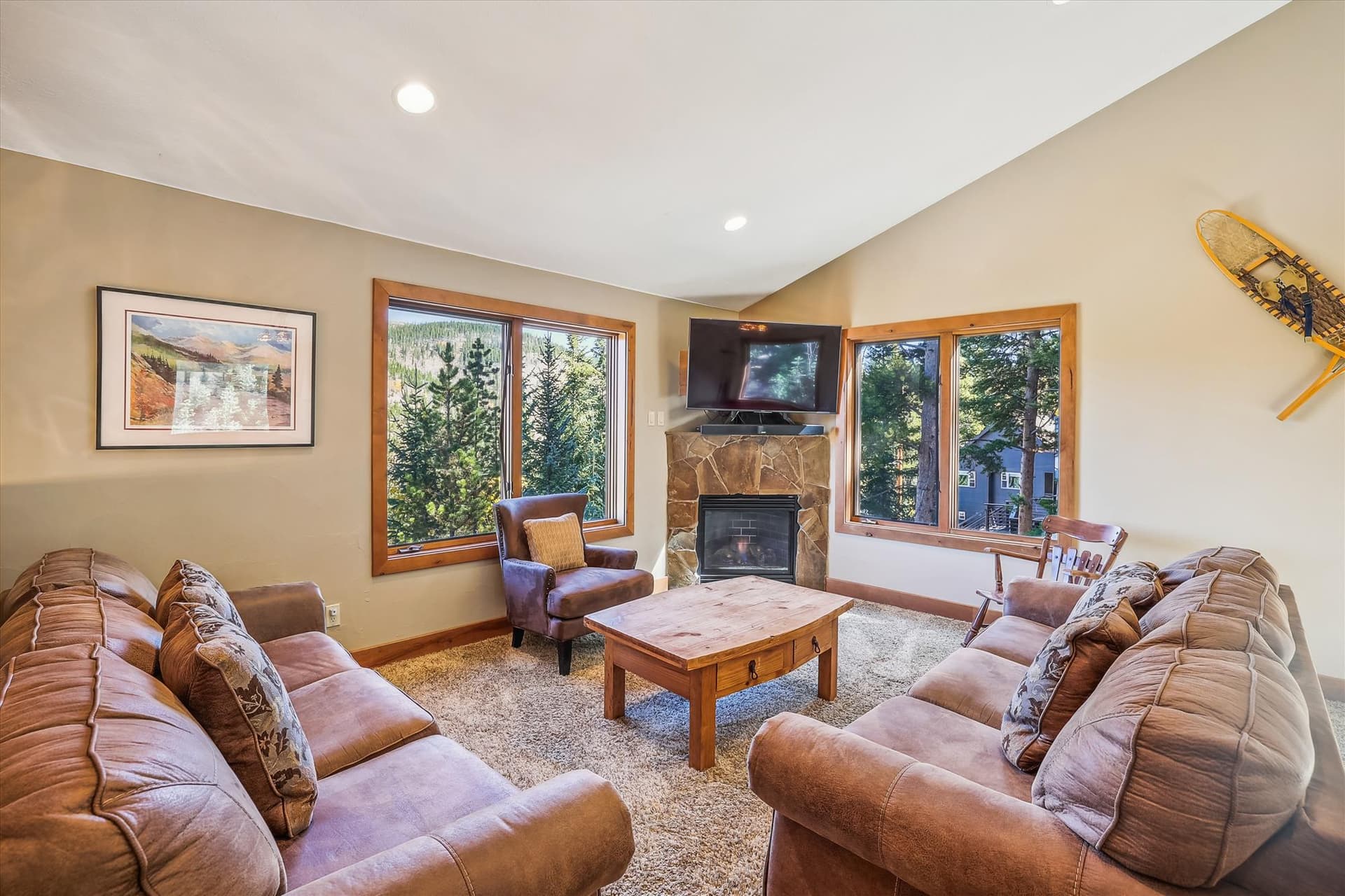 Living Area - High Point Lodge - Breckenridge Vacation Rental