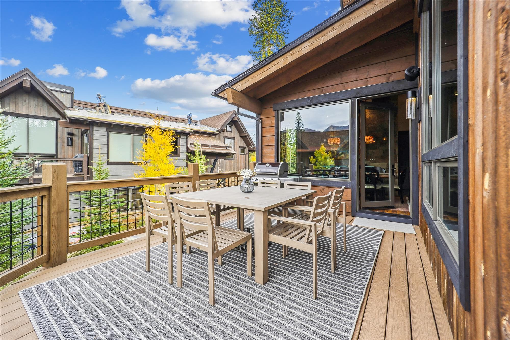Deck - Highwoods at Shock Hill - Breckenridge Vacation Rental