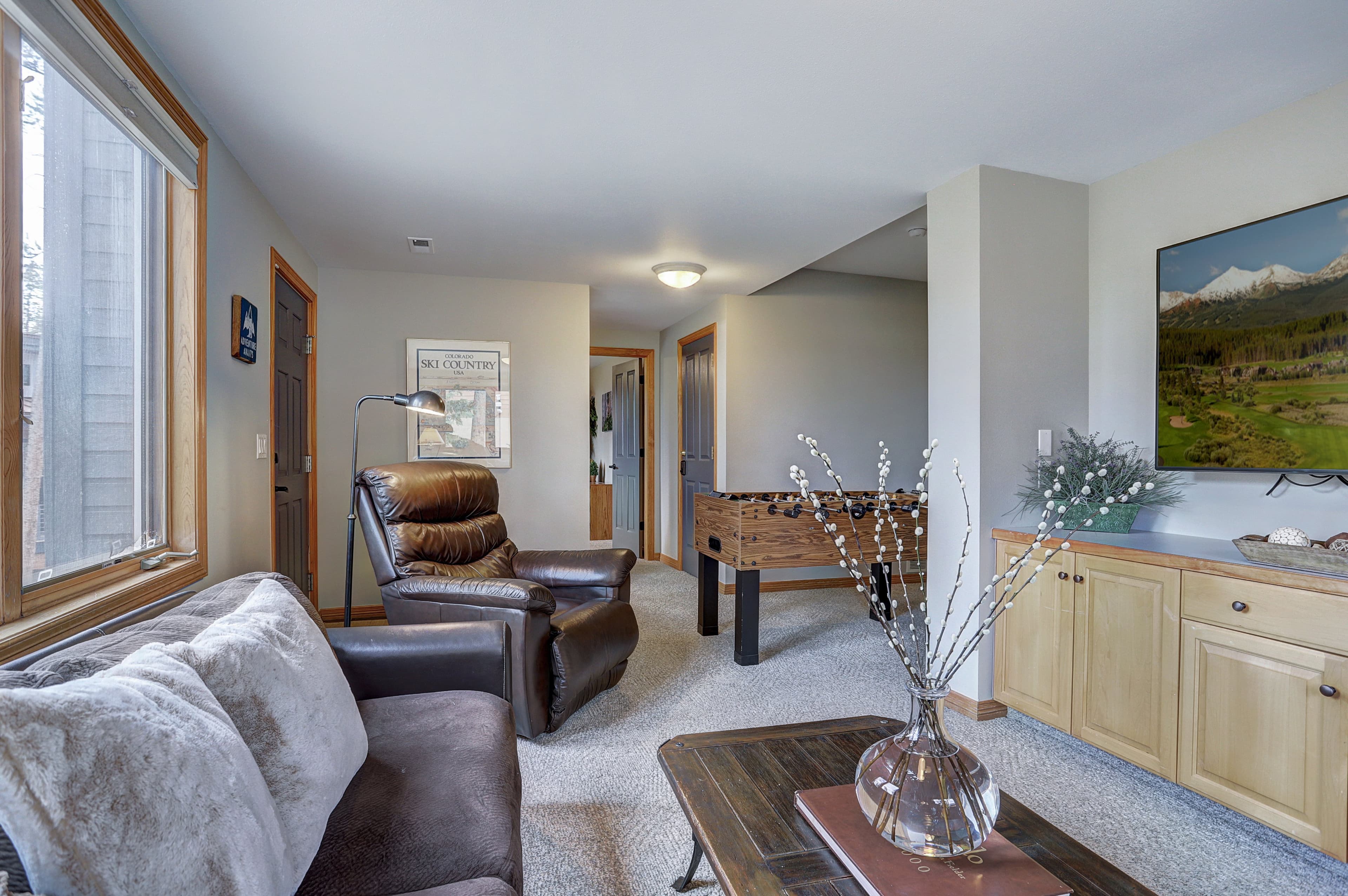 Living Area - Marble Mountain Retreat - Breckenridge Vacation Rental