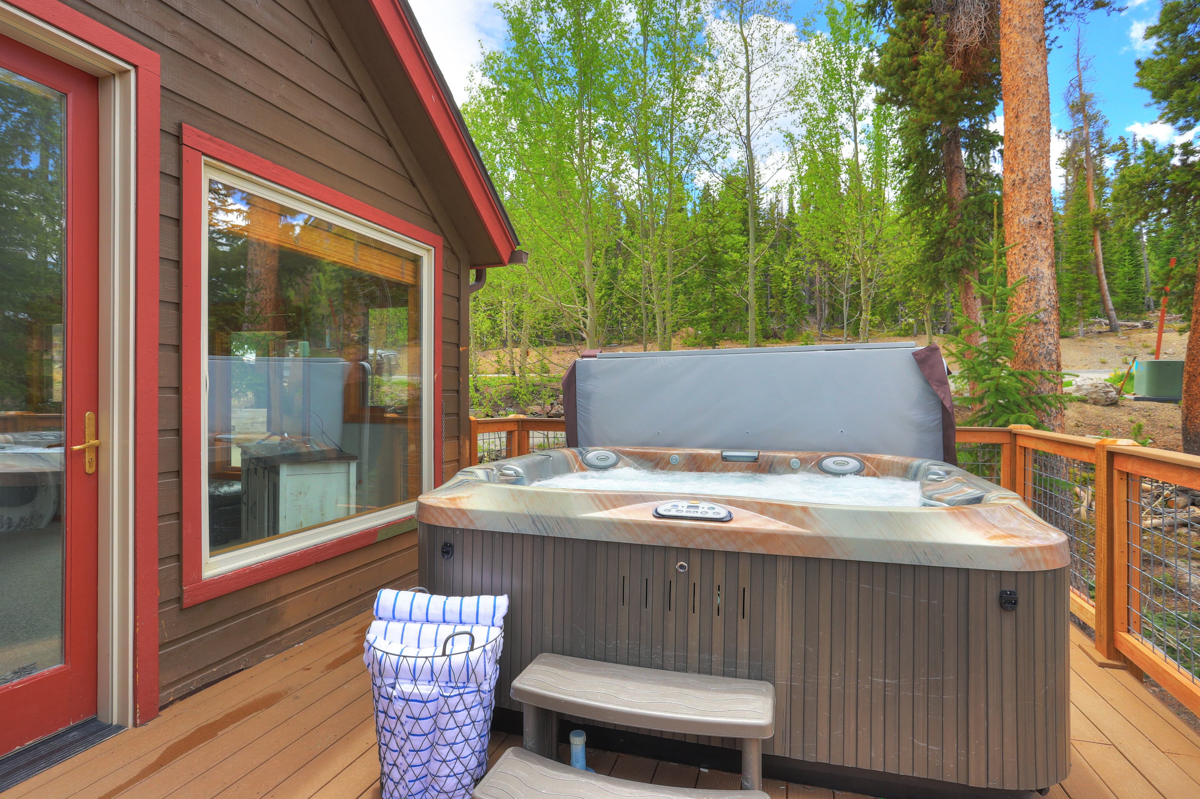 Hot Tub - Marble Mountain Retreat - Breckenridge Vacation Rental