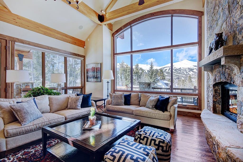 Living Area - Mountain Majesty Manor - Breckenridge Vacation Rental