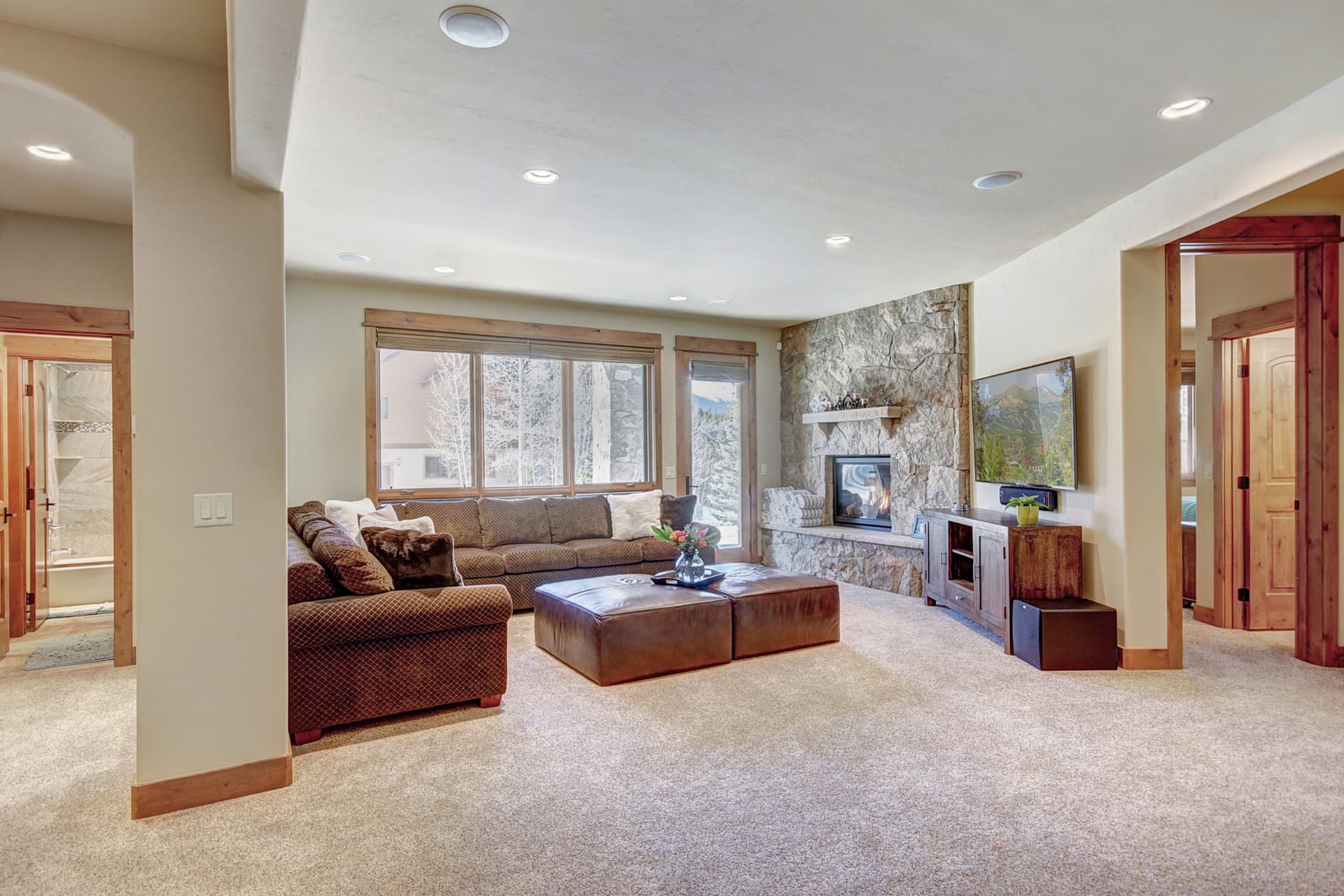 Living Area - Riverwood Retreat - Breckenridge Vacation Rental