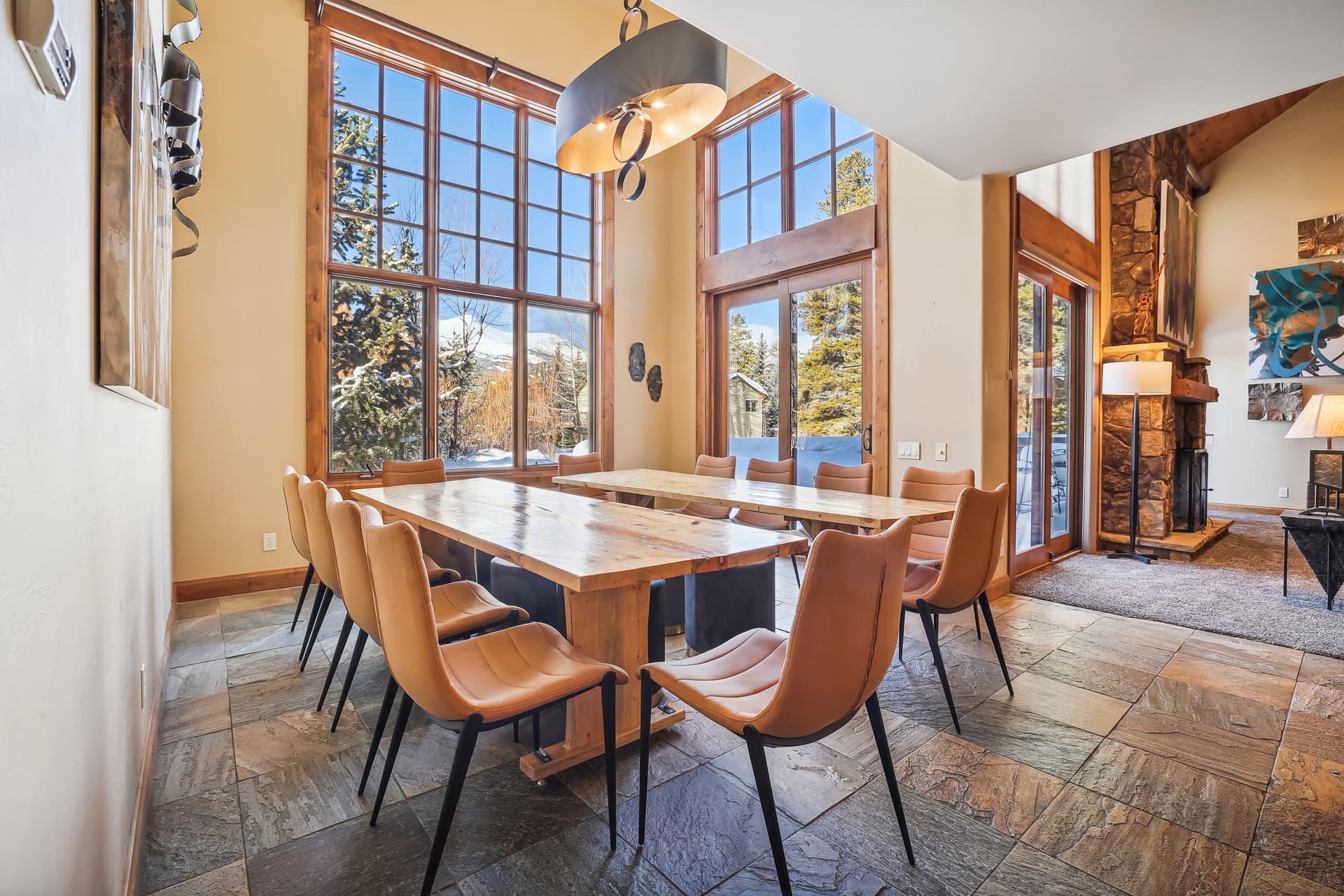 Dining Area, Snow Mansion, Breckenridge Vacation Rental