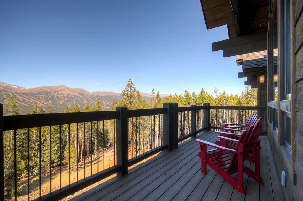 Deck, Three Sisters Lookout, Breckenridge Vacation Rental
