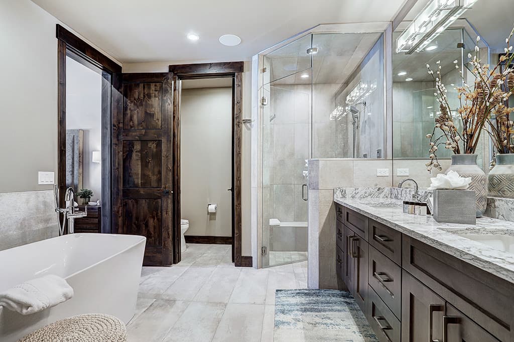 Primary Bathroom, Wintours Leap, Breckenridge Vacation Rental