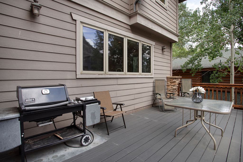 Deck - Streamside Lane - Frisco Vacation Rental