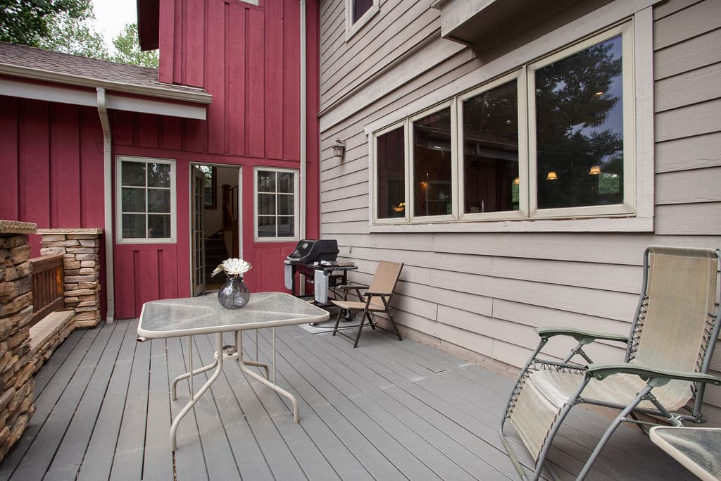 Deck - Streamside Lane - Frisco Vacation Rental