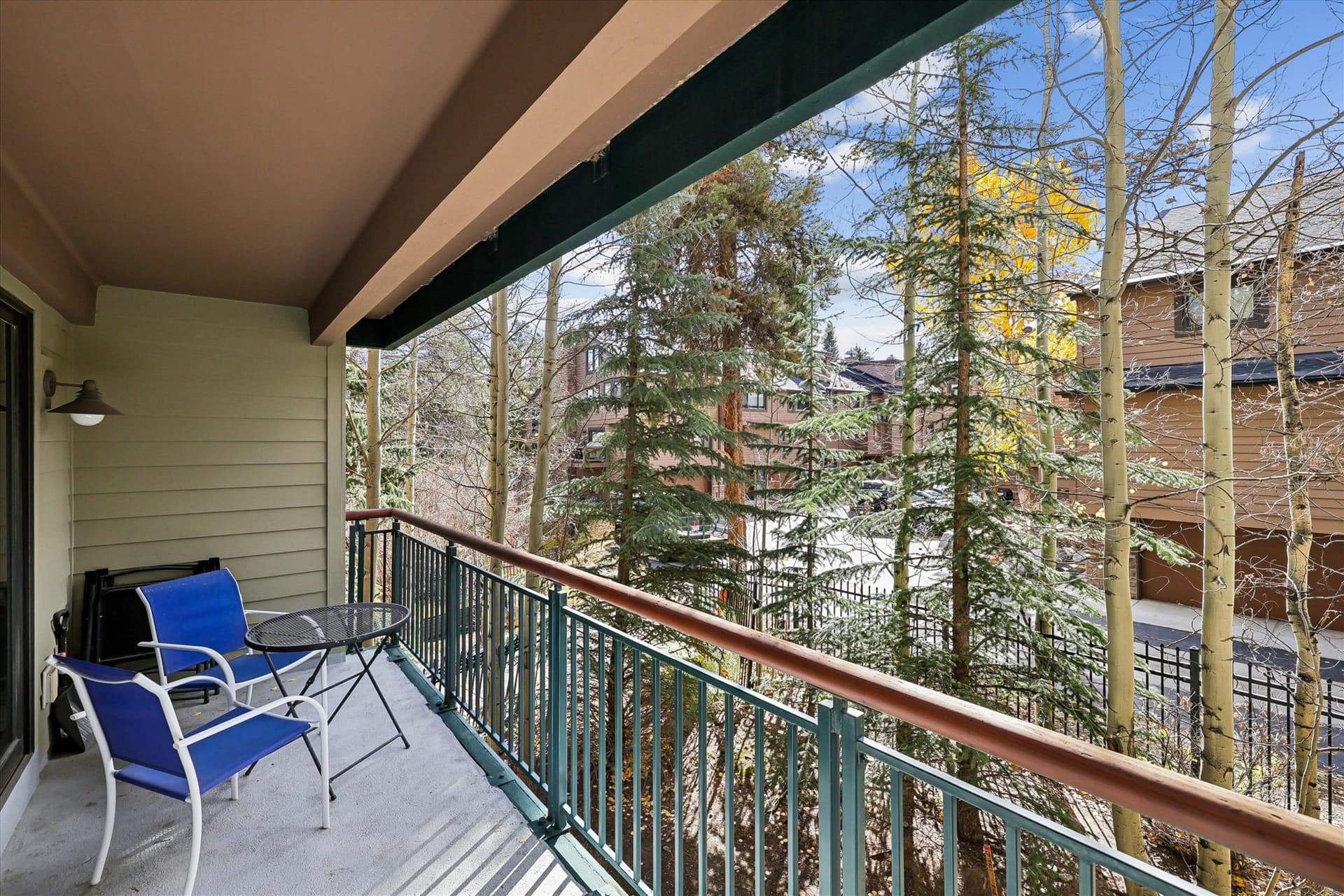 Balcony - Trails End 216 - Breckenridge Vacation Rental