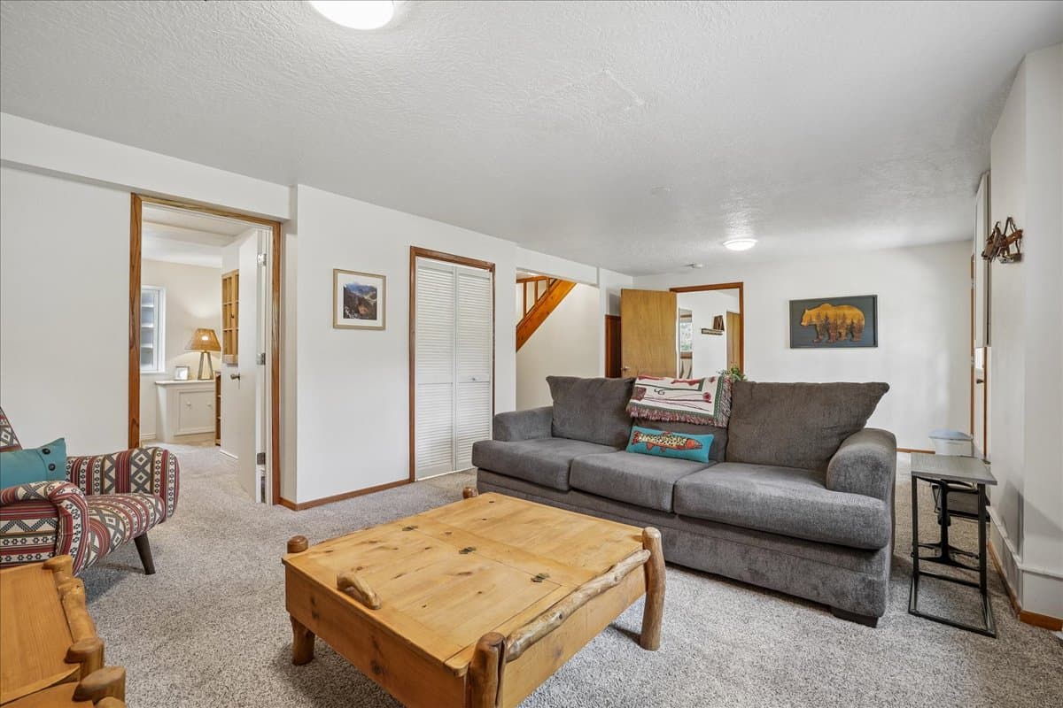 Living Area - Tenderfoot Basecamp - Dillon Vacation Rental
