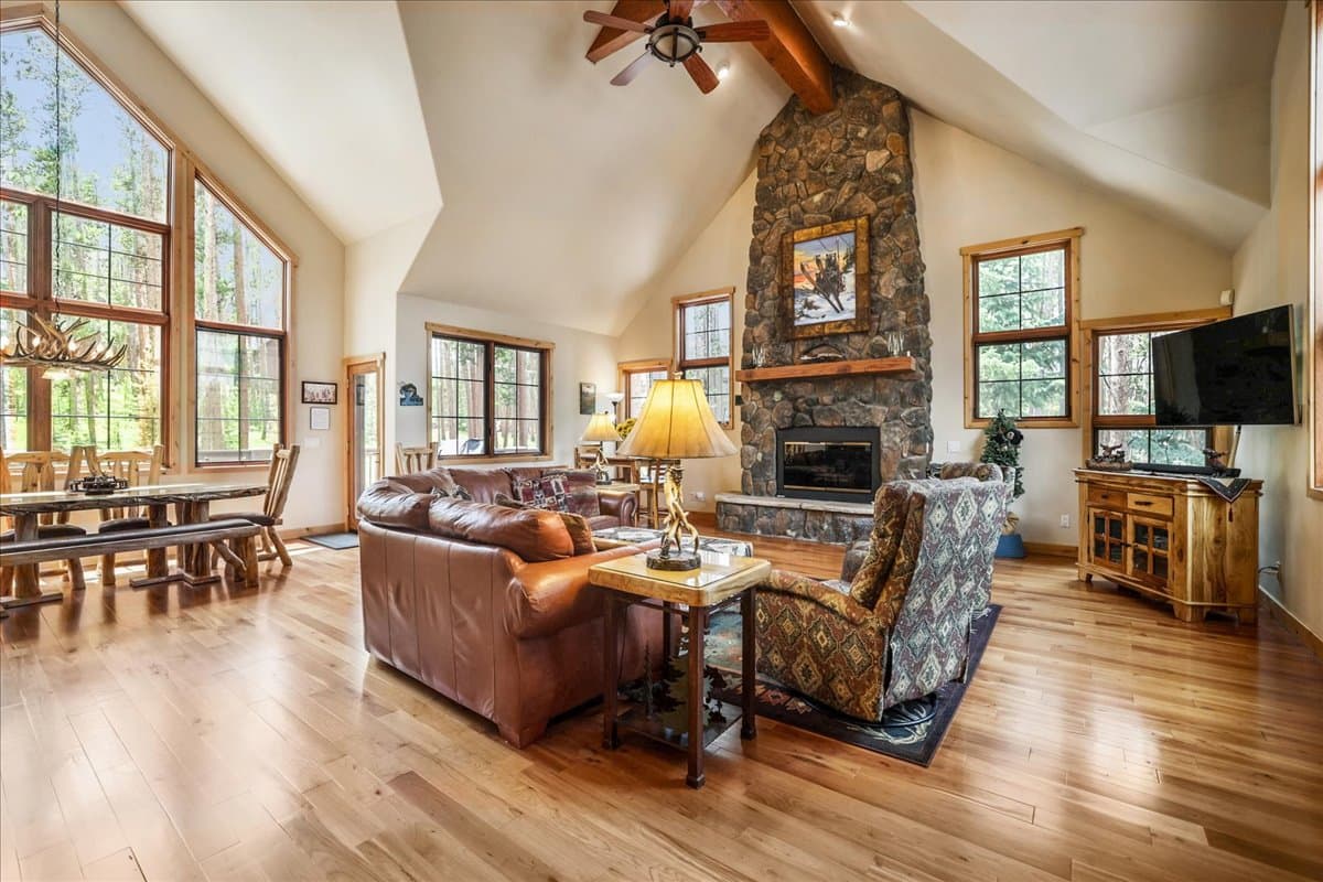 Living Area  - Highland Heaven - Breckenridge Vacation Rental