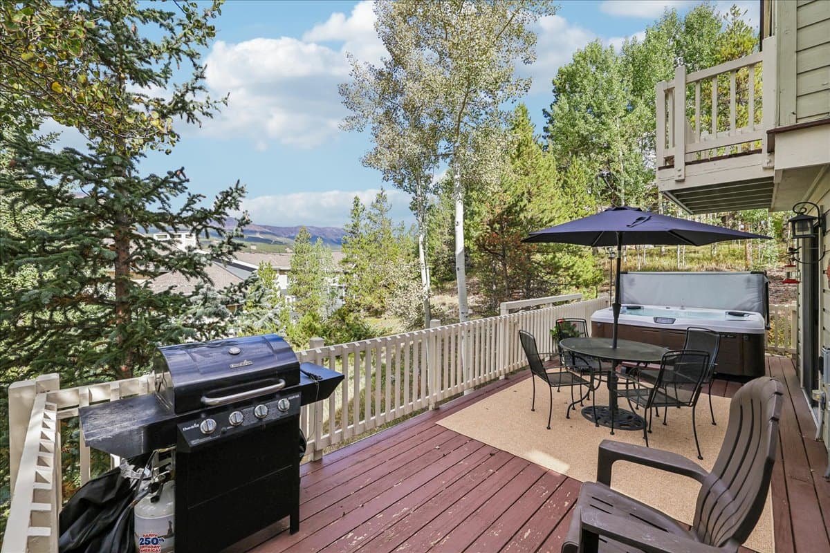 Deck - Powder and Pines - Breckenridge 30+ Night Rental