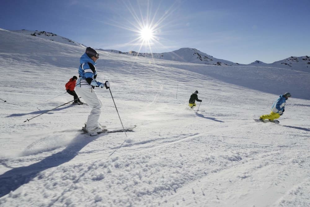 Skiing