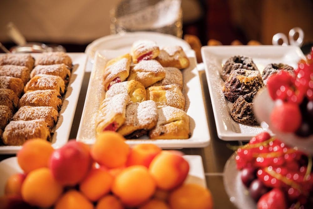 Breakfast buffet