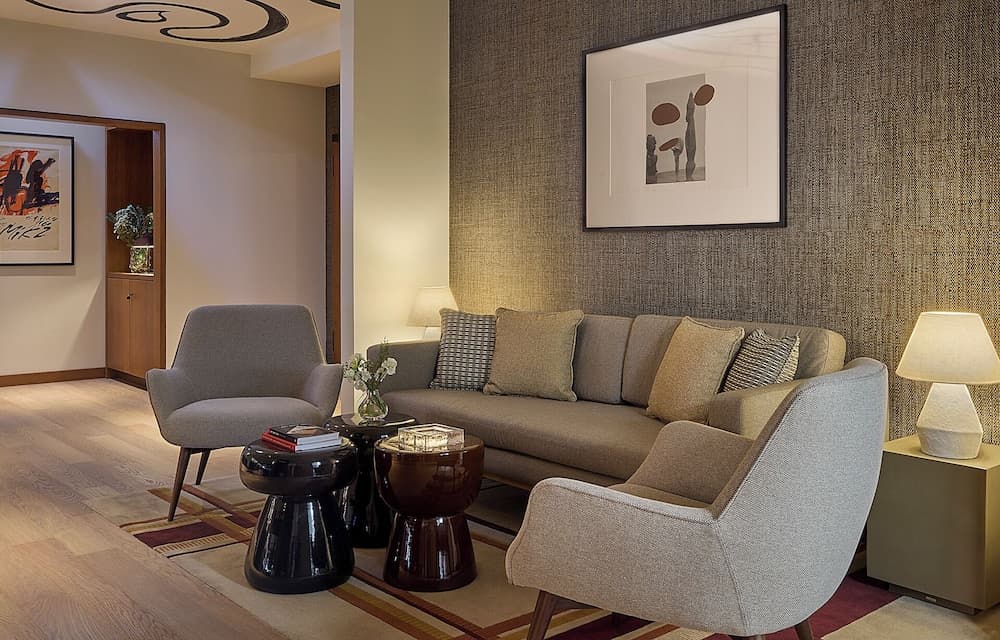Lobby sitting area