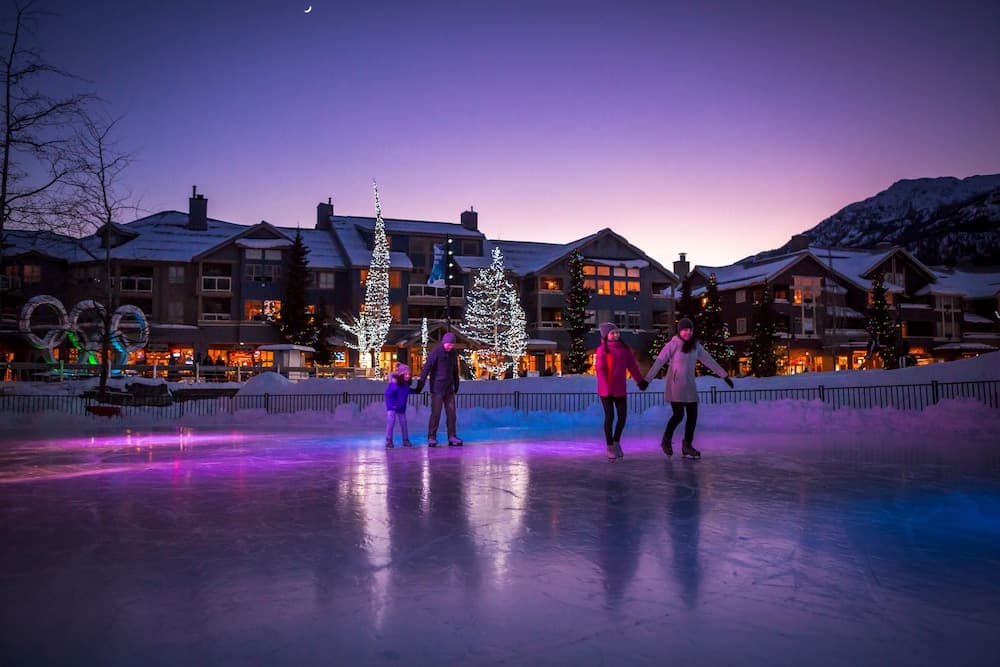 Ice skating