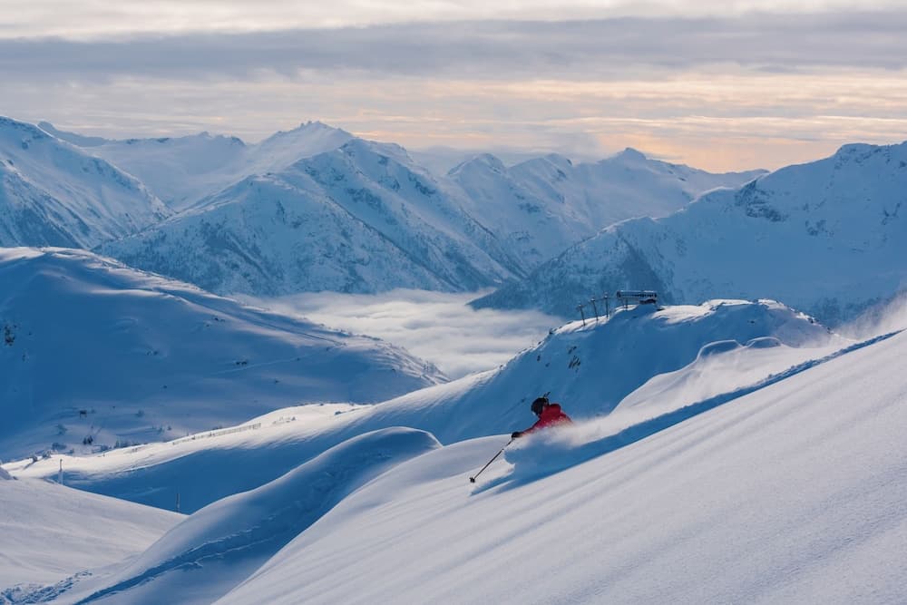 Skiing