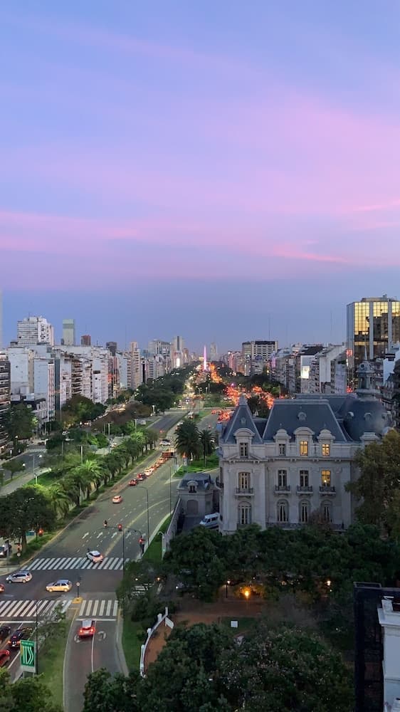 City view from property