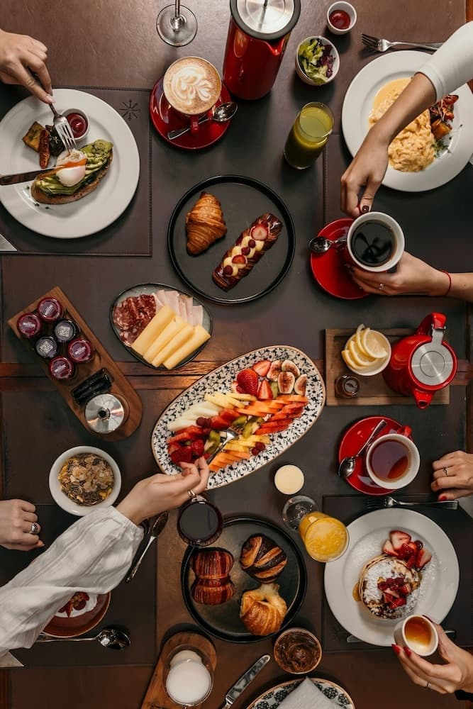 Breakfast area