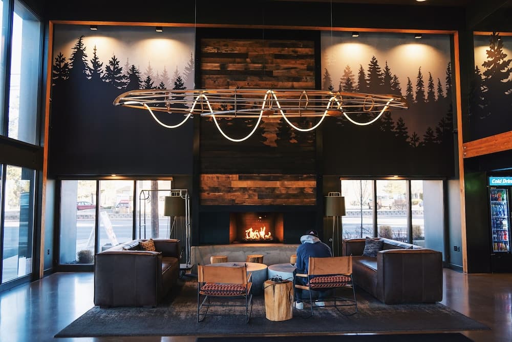 Lobby sitting area