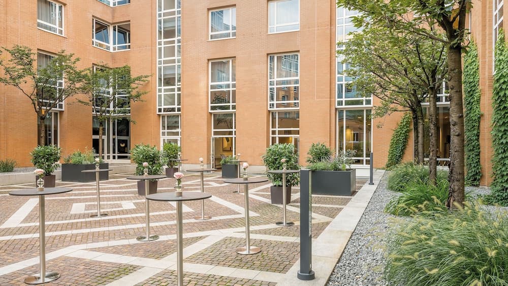 Courtyard view