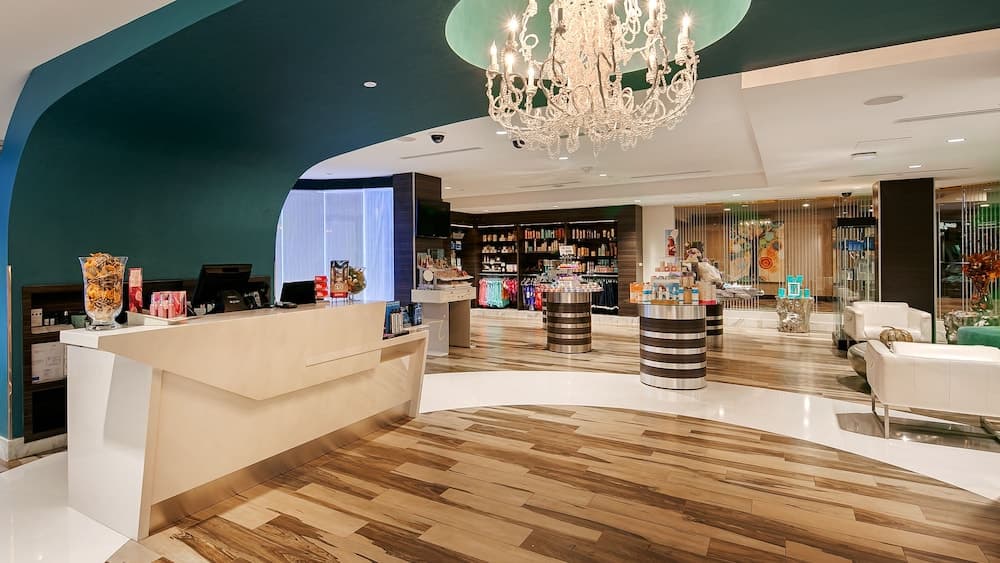 Spa reception