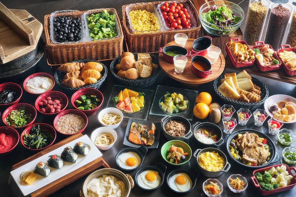 Breakfast buffet
