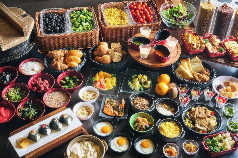 Breakfast buffet